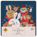 Puzzle Boże Narodzenie w ramce Interdruk (Happy Friends)