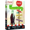 Puzzle Coca-cola Premium Plus Gdziekolwiek zmierzasz Trefl (12098)