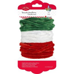 Sznurek Craft-Fun Series szenilowy 3 kolory x 3m 3m Titanum