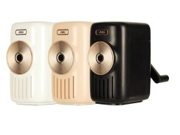 Temperówka grająca NA KORBKĘ biały Deli (E71165_black)