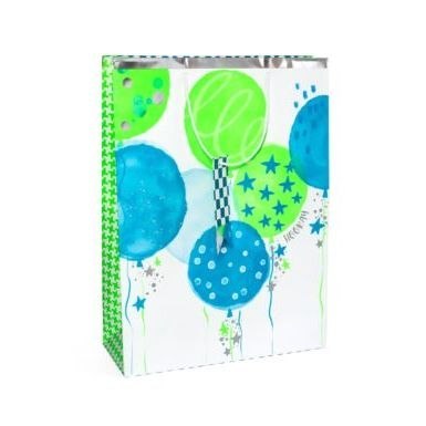 Torba prezentowa urodziny nebieski, XL, 5szt. [mm:] 310x420x 120 Argo (257059)