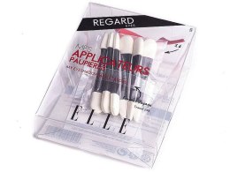 Zestaw piękności zestaw 6 pędzelków do cieni, dł.6cm Adar (573238)