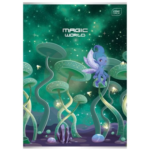 Zeszyt tematyczny COCA COLA Metalic Fantasy A4 32k. 70g linia Interdruk