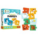 Gra edukacyjna ABC Malucha Zwierzęta Trefl (02905)