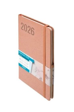 Kalendarz książkowy (terminarz) 2026 SAKURA TDW A5 Antra (miedziany)
