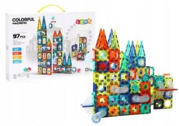 Klocki magnetyczne 168 elementów Lean (14094)