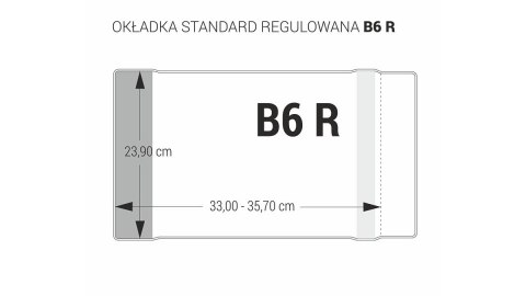 Okładka B6 [mm:] 239x330-360 Biurfol (oz-42)