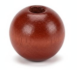 Ozdoba drewniana Craft-Fun Series Korale drewniane w kolorze ciemnobrązowym Titanum (25KBZ002)