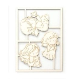 Ozdoba papierowa tekturki dekoracyjne aniołki Galeria Papieru (253062)