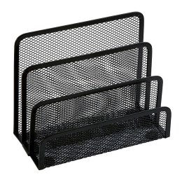 Przybornik na biurko czarny metal Grand (GR-034)