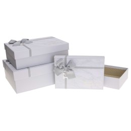 Pudełko na prezent Rozette (PUG-20P18-PR set 3 pcs)