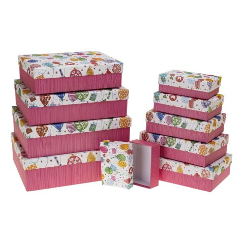 Pudełko na prezent Rozette (PUP-25001-PR-HS set 10 pcs)