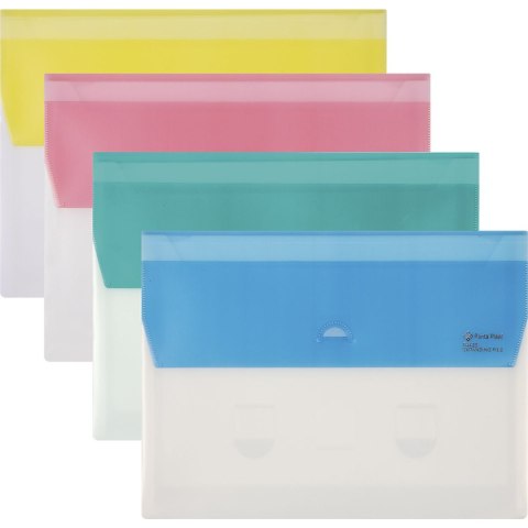 Teczka z przegródkami A4 kolor: mix 5 przegródek Panta Plast (F4429)