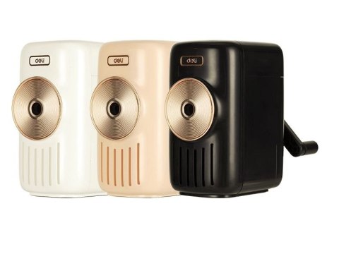 Temperówka grająca NA KORBKĘ różowa Deli (E7165_pink)