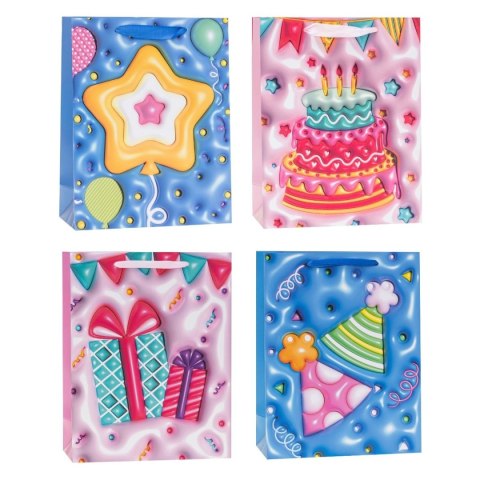 Torba prezentowa A4 [mm:] 260x320x 100 Rozette (TP-24068-A4 (26x32x10))