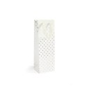 Torba prezentowa biała w złote kropki, B [mm:] 350x100x 120 Argo (257027)