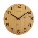 Zegar ścienny Palma bamboo drewno Unilux (400140806)