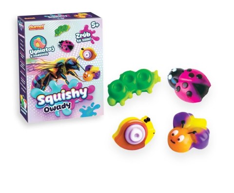 Zestaw kreatywny dla dzieci SQUISHY-OWADY Dumel (DD30609)