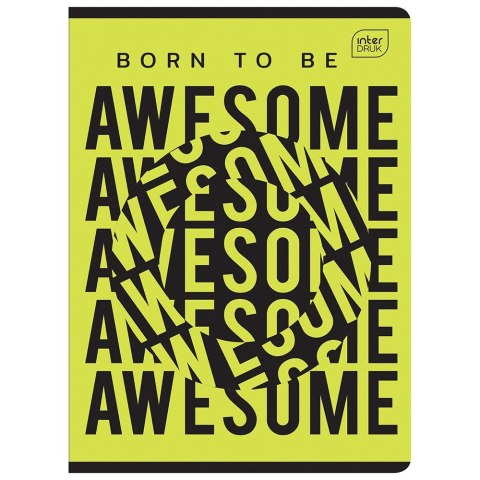 Zeszyt FLUO A5 60k. 70g linia Interdruk