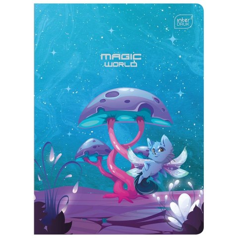 Zeszyt METALIC FANTASY A5 16k. 70g krata Interdruk