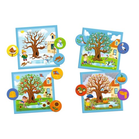 Gra edukacyjna ABC Malucha Pory roku Trefl (02906)