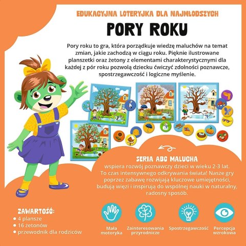 Gra edukacyjna ABC Malucha Pory roku Trefl (02906)