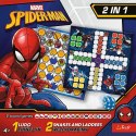 Gra planszowa 2w1 Chińczyk / Węże i drabiny - Spider-Man Chińczyk, węże i drabiny Trefl (02419)