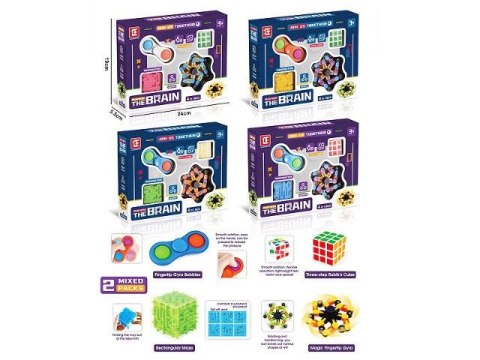 Gra zręcznościowa zestaw układanek gier Bigtoys (BGR9830)