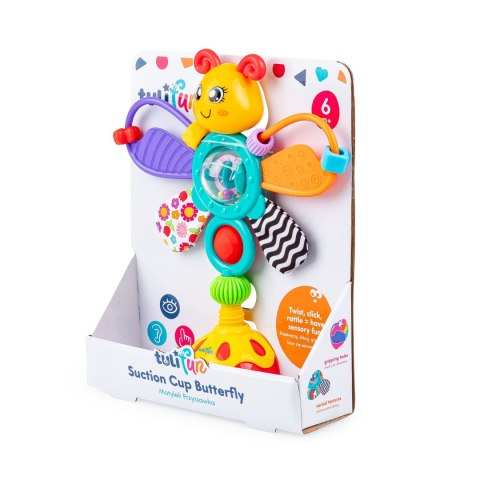 Grzechotka MOTYLEK PRZYSSAWKA Tuli Fun (TF30115)