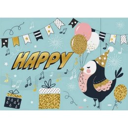 Kartka składana KARNET B6 składany ptaszyna B6 Henry (5908451980306)