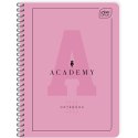 Kołozeszyt (kołonotatnik) Academy Hybrid A6 80k. krata Interdruk