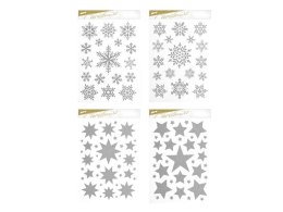 Naklejki świąteczne Boże Narodzenie brokatowe (8886076)