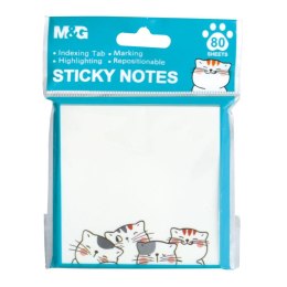 Notes samoprzylepny (karteczki) 80k [mm:] 76x76 M&G (HA LZ 4228-12)