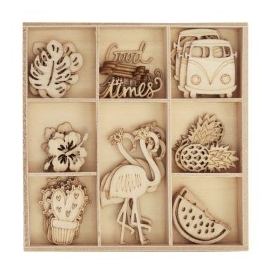 Ozdoba drewniana pudełko Galeria Papieru (253056)