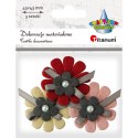 Ozdoba materiałowa Craft-Fun Series kwiatki Titanum (BY029)