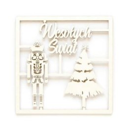 Ozdoba papierowa tekturki dekoracyjne Dziadek do orzechów Galeria Papieru (253073)