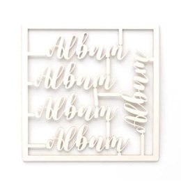 Ozdoba papierowa tekturki dekoracyjne napisy album Galeria Papieru (253068)