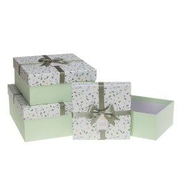Pudełko na prezent Rozette (PUG-23290-KW L.green set 3 pcs)