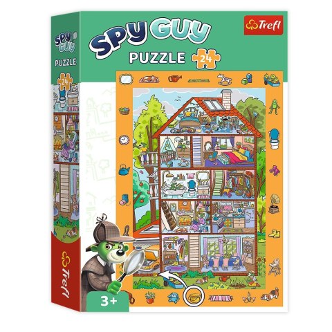 Puzzle Spy Guy W domu Trefl (15593)