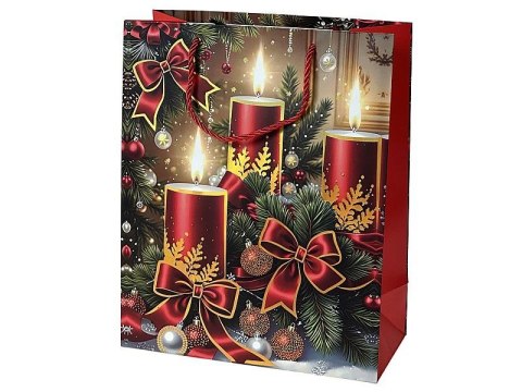 Torba prezentowa świąteczna [mm:] 320x260x 100 Adar (628991)
