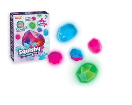 Zestaw kreatywny dla dzieci SQUISHY-KAMIENIE FLUO Dumel (DD30607)
