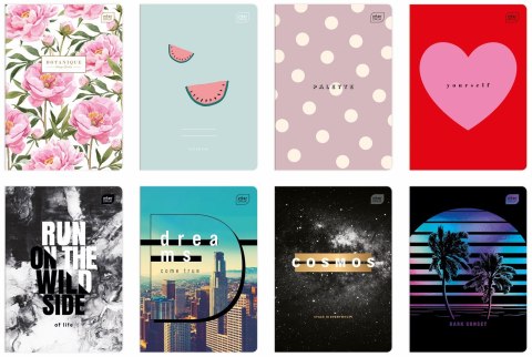 Zeszyt A5 60k. 70g krata Interdruk (ZE60#405B)