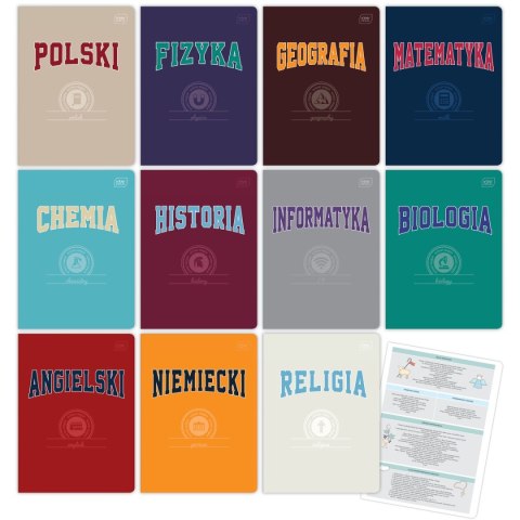 Zeszyt MIX A5 60k. 70g Interdruk