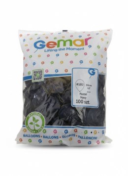 Balon gumowy pastelowy 100 szt 12cal Godan (G110/102)