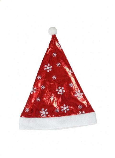 Czapka Błyszcząca czapka mikołaja - czerwona Arpex (BN1373CZE-1366)