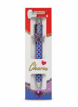 Długopis CHRAM Kokardka wkład niebieski Cresco (751001-4)