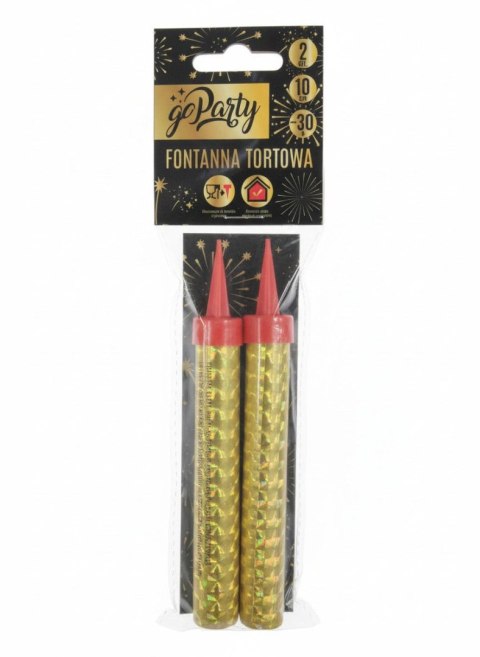 Fontanna tortowa 10 cm Go Party (10-2)