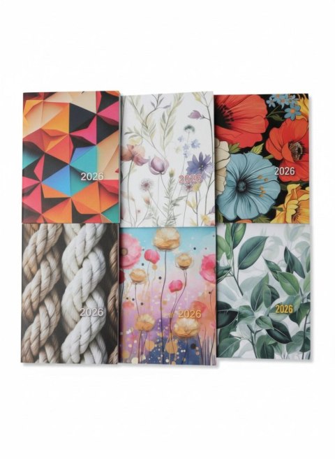 Kalendarz książkowy (terminarz) KIESZONKOWY 70mm x 105mm Avanti (KK-1)