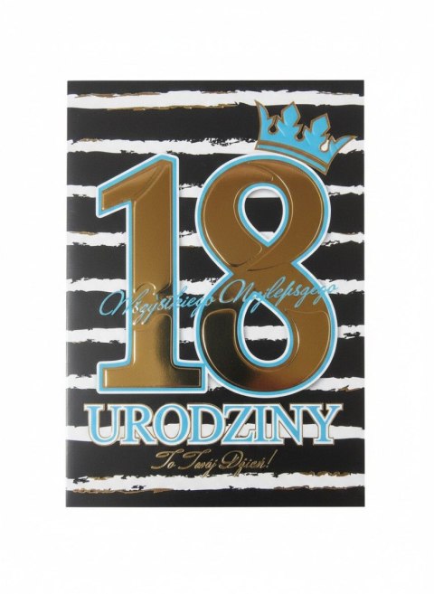 Kartka składana A5 18 PRISON BLUE A5 Henry (5908451980702)