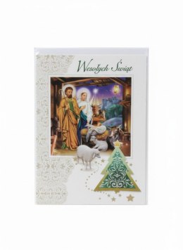 Kartka składana Boże Narodzenie B6 Top Graphic (5907786926577)
